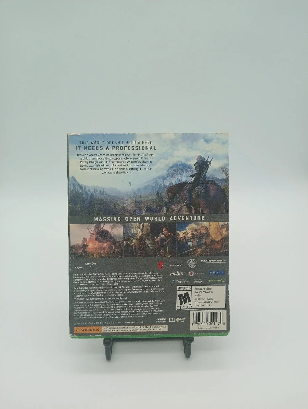 Xbox One The Witcher 3: Wild Hunt